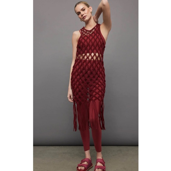 CARBON38 Macrame Tunic Dress - Picture 1 of 6